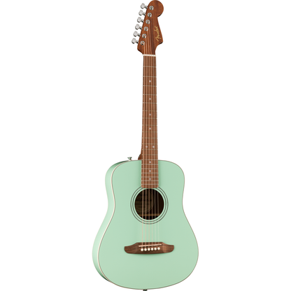 Fender California Standard Redondo Mini Acoustic Guitar - Spruce Top, Surf Green