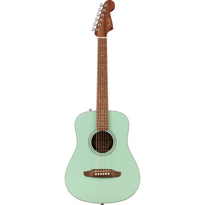 Fender California Standard Redondo Mini Acoustic Guitar - Spruce Top, Surf Green