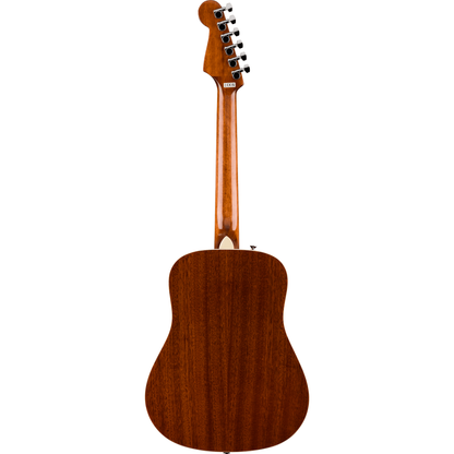 Fender California Standard Redondo Mini Acoustic Guitar - Sapele Top, Natural Sapele