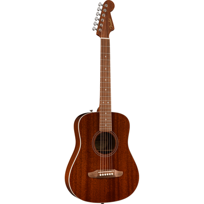 Fender California Standard Redondo Mini Acoustic Guitar - Sapele Top, Natural Sapele