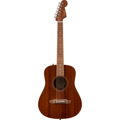 Fender California Standard Redondo Mini Acoustic Guitar - Sapele Top, Natural Sapele