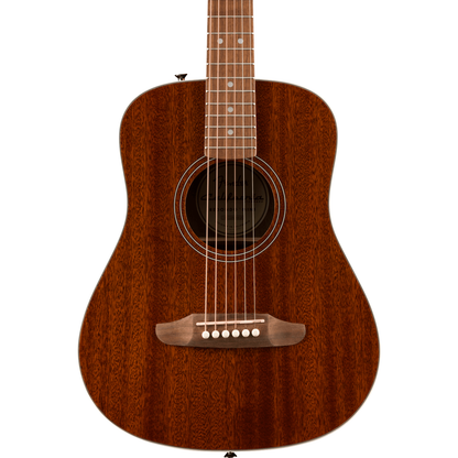 Fender California Standard Redondo Mini Acoustic Guitar - Sapele Top, Natural Sapele