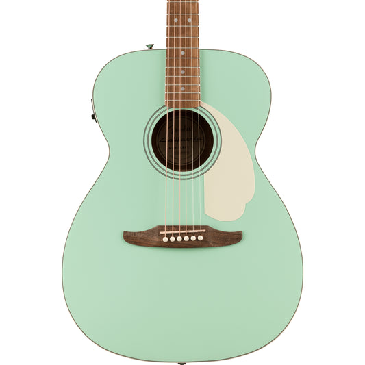 Fender California Standard Monterey E Acoustic/Electric - Ivory Pickguard, Surf Green