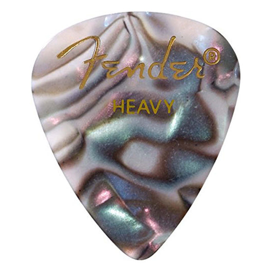Fender 351 Shape Premium Celluloid Picks - Heavy Abalone 12-pack