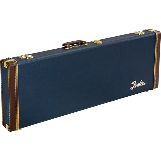 Fender Classic Series Stratocaster/Telecaster Wood Case in Navy Blue