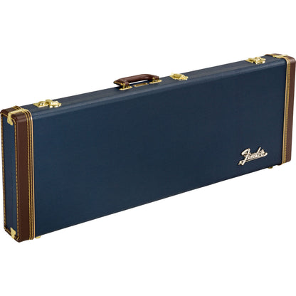 Fender Classic Series Stratocaster/Telecaster Wood Case in Navy Blue