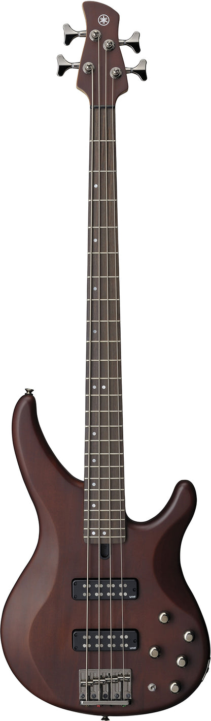 Yamaha TRBX504TBN 4 String Premium Bass in Trans Brown