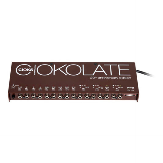 CIOKS CIOKOLATE 16-output 12 Isolated Section Guitar Pedal Power Supply