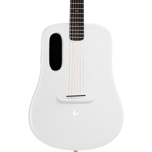 Lava Music Lava ME 3 38” Smart Guitar in White w/ Space Bag