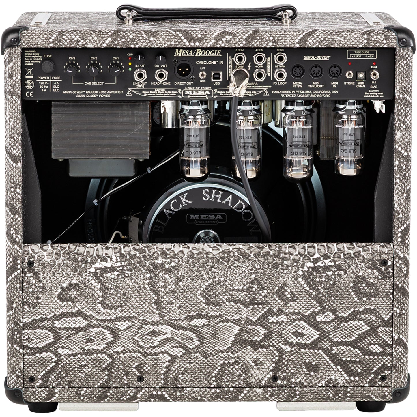 Mesa Boogie Mark VII Combo All Tube Amplifier - Indigo Python Vinyl
