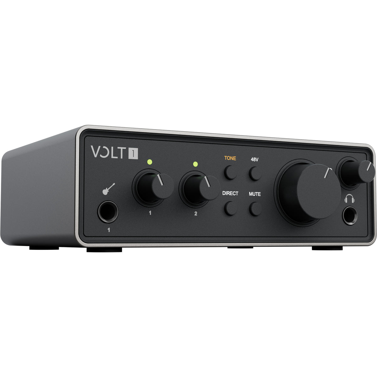 Universal Audio Volt 1 Gen 2 2-in/2-out USB Audio Interface w/ 1 Mic Preamp & 1 Guitar Input