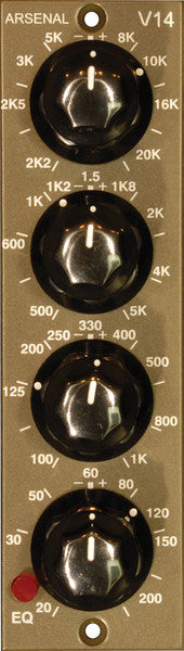 JDK Audio V14 Single-Channel Module 4-Band 500-Series EQ
