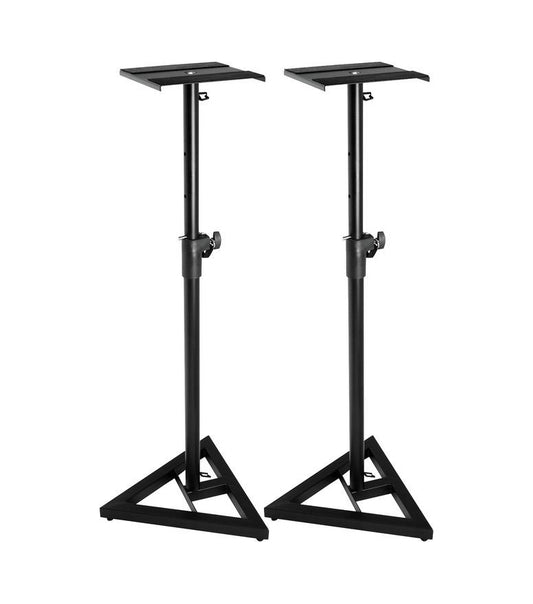 On Stage SMS6000 Pair of Height Adjustable Studio Monitor Stands