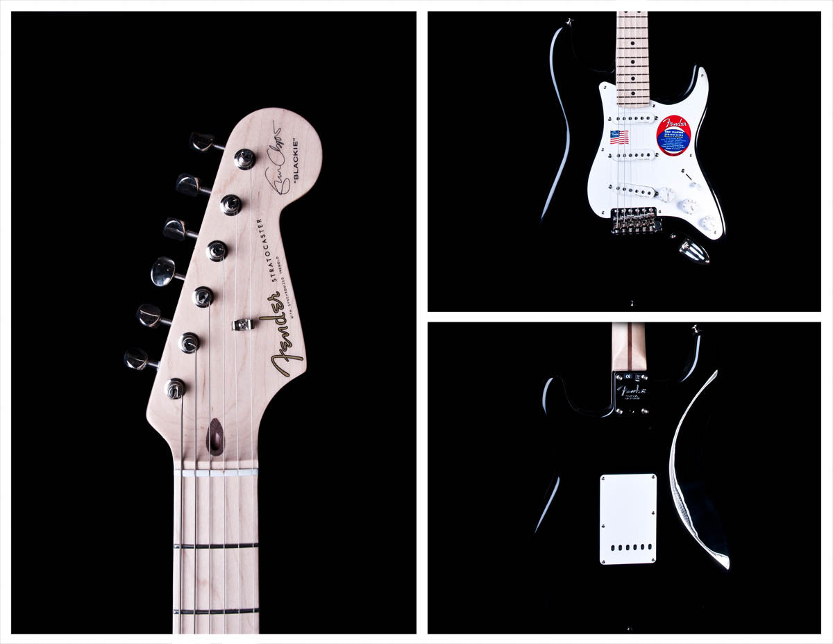 Fender Eric Clapton Stratocaster Guitar Black