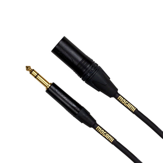 Mogami Gold 3' TRS to XLR Male Cable