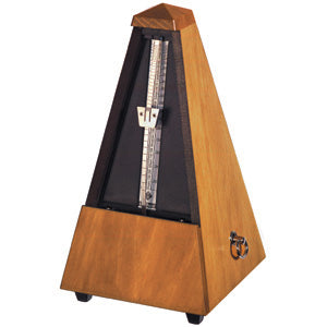 Wittner 803m Wooden Casing Metronome in Walnut Without Bell