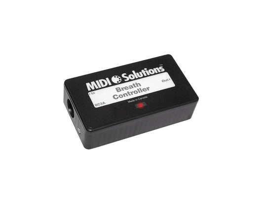 MIDI Solutions Breath Controller to MIDI Converter for Yamaha BC3