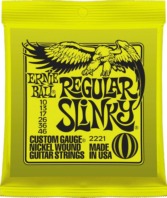 Ernie Ball 2221 Nickel Regular Slinky Electric Guitar Strings