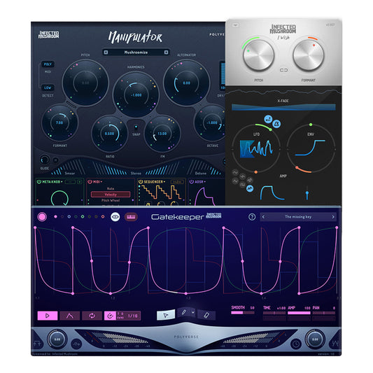 Polyverse Infected Mushroom Bundle (’Manipulator’ + ‘I Wish’ + ‘Gatekeeper’)