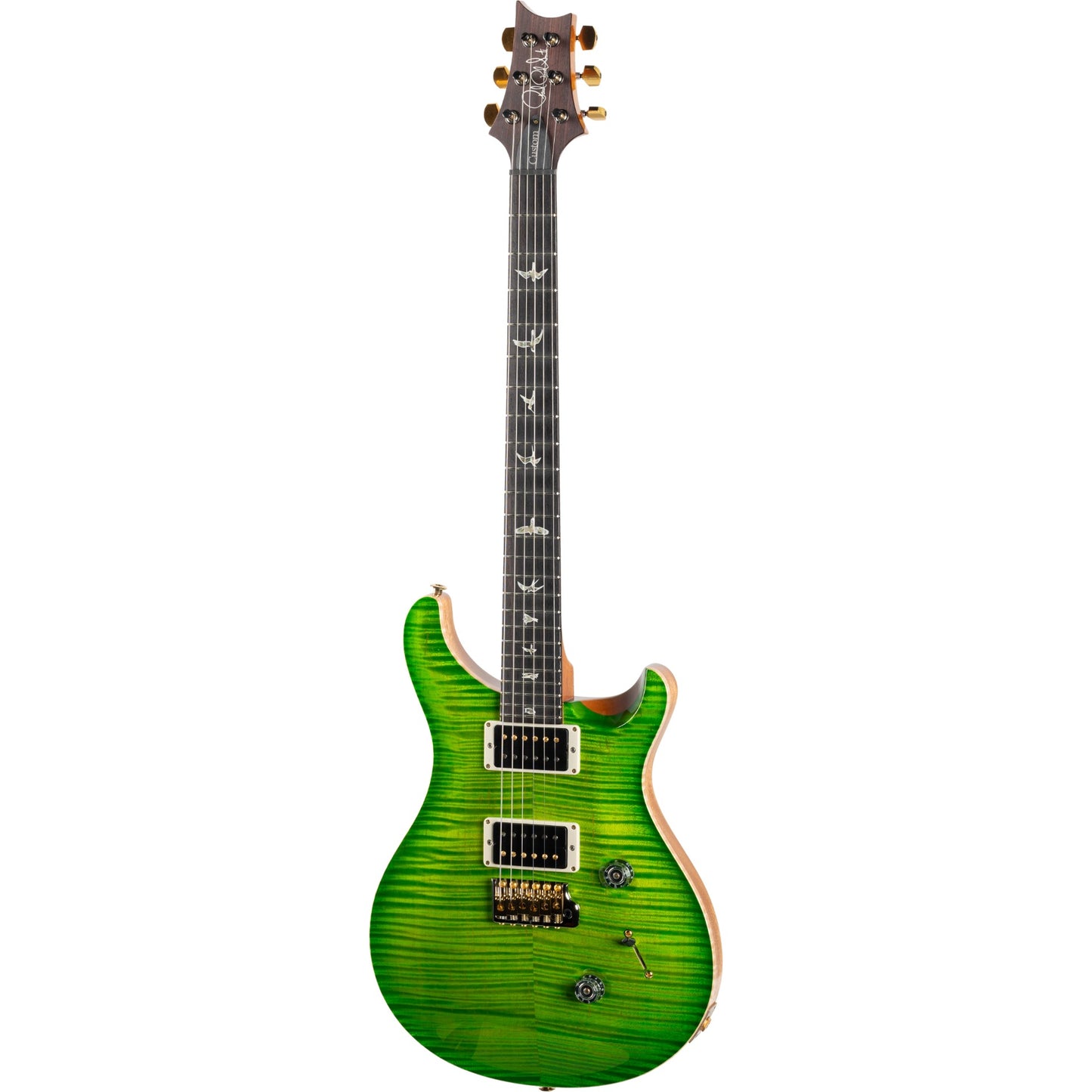 PRS Custom 24 10-Top Electric Guitar - Eriza Verde