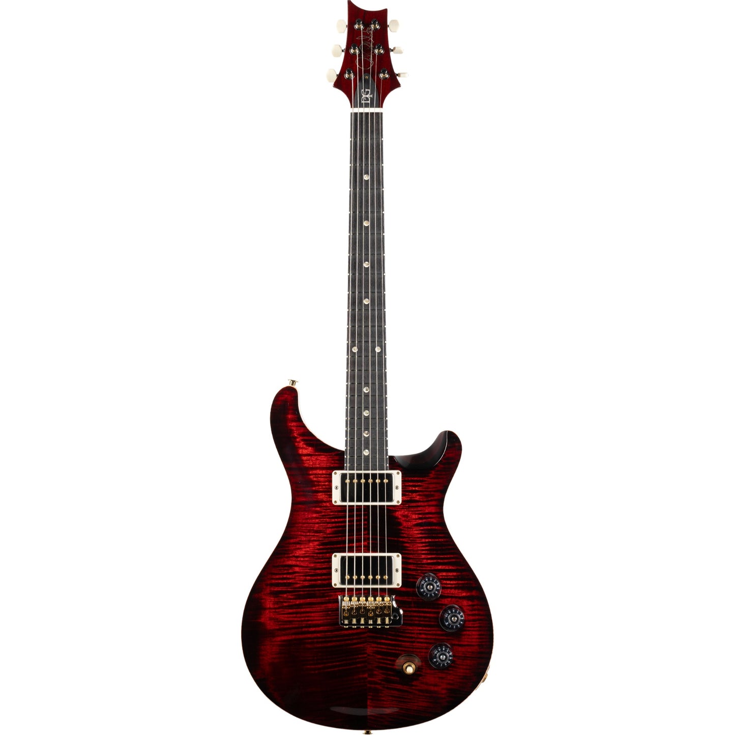 PRS DGT 10 Top Electric Guitar - Fire Red Burst