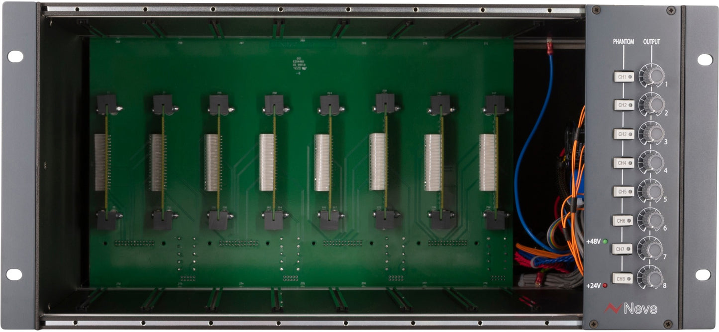 AMS Neve 1073/1084 5U Rack with PSU, Phantom and Gain Control