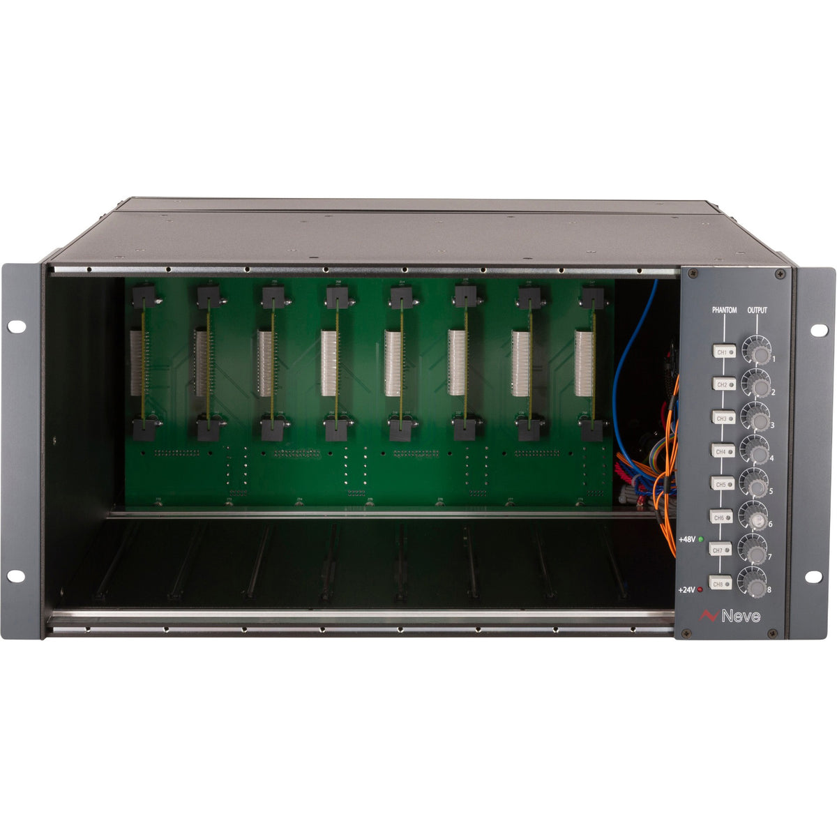 AMS Neve 1073/1084 5U Rack with PSU, Phantom and Gain Control