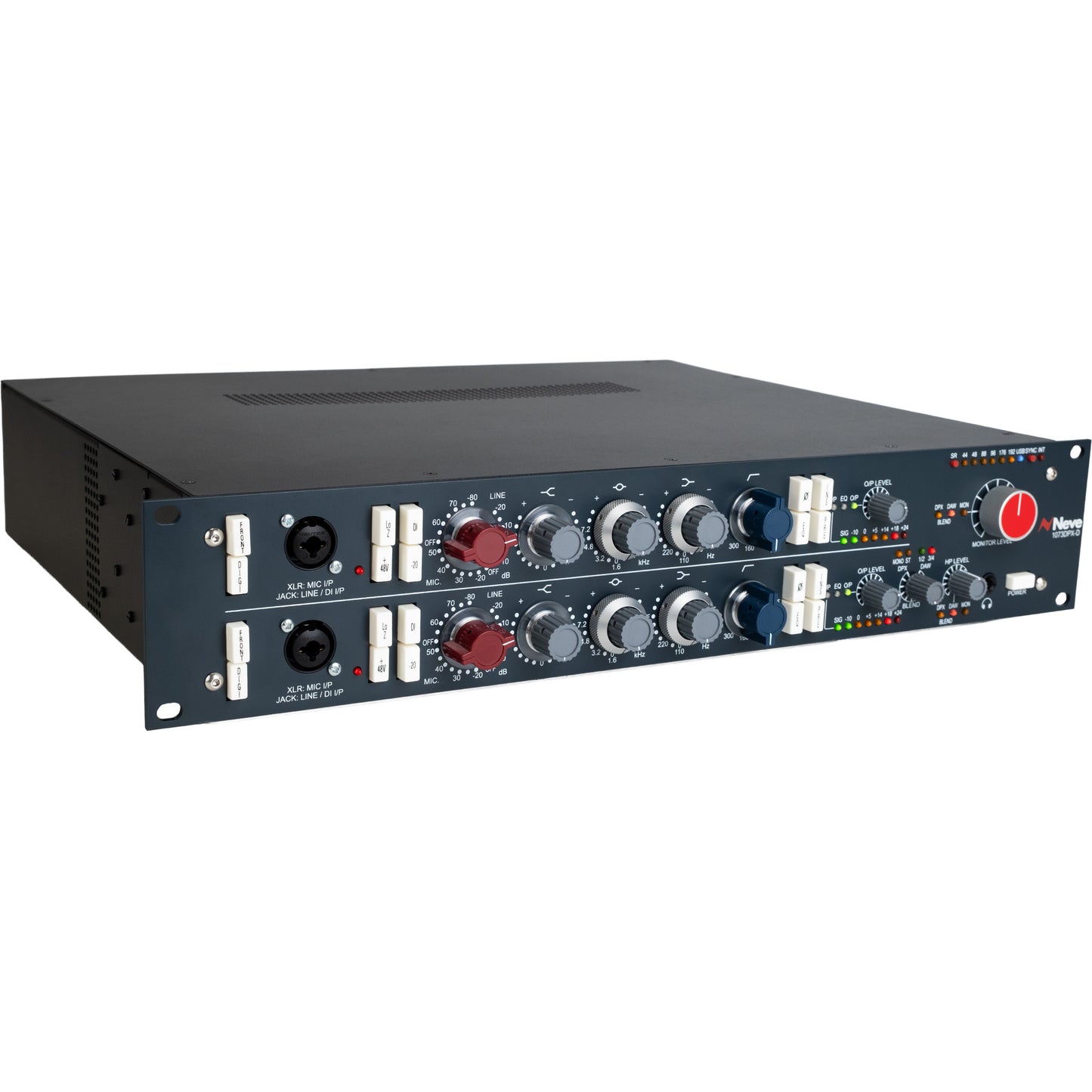 AMS Neve 1073DPX-D Dual 1073 Channel Strip with USB / ADAT Audio Interface