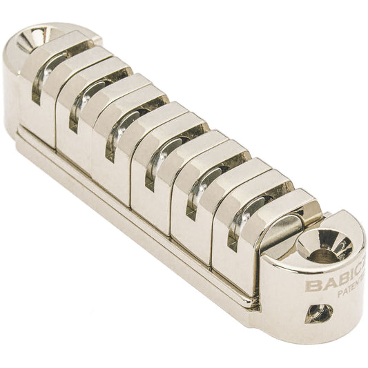 Babicz Full Contact FCH Tune-O-Matic Style Bridge - Nickel