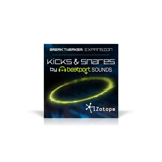 iZotope BreakTweaker Expansion: Kicks and Snares By BeatPort Sounds (Add-On)