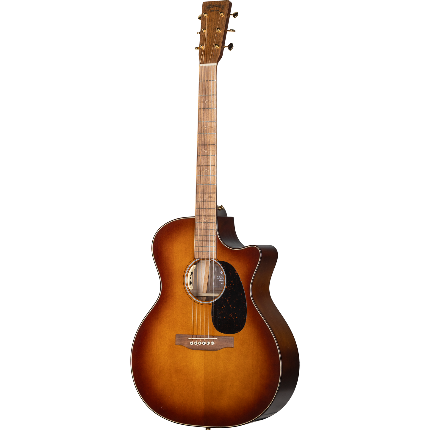 Martin GPCE Inception Maple Acoustic Electric Guitar - Amber Fade Sunburst