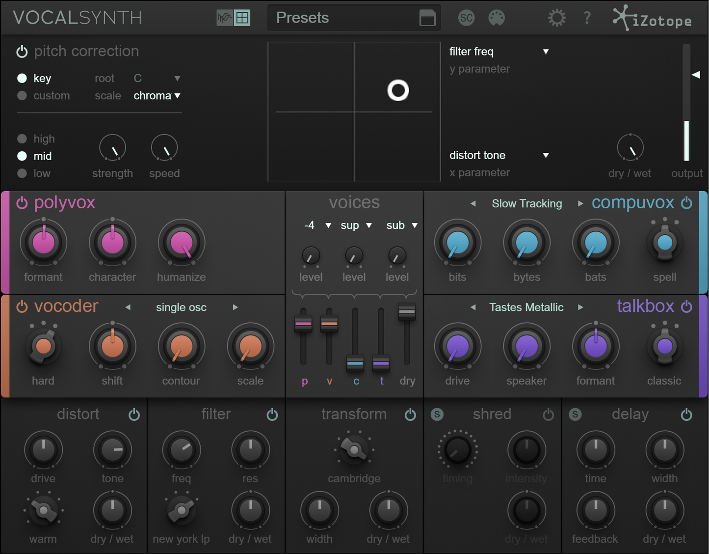 iZotope VocalSynth 2 Vocal Effects Plug-in