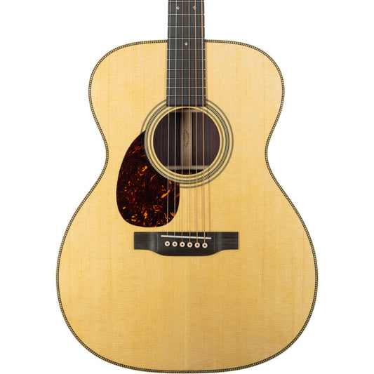 Martin OM-28 Left Handed 6 String Acoustic Guitar - Natural