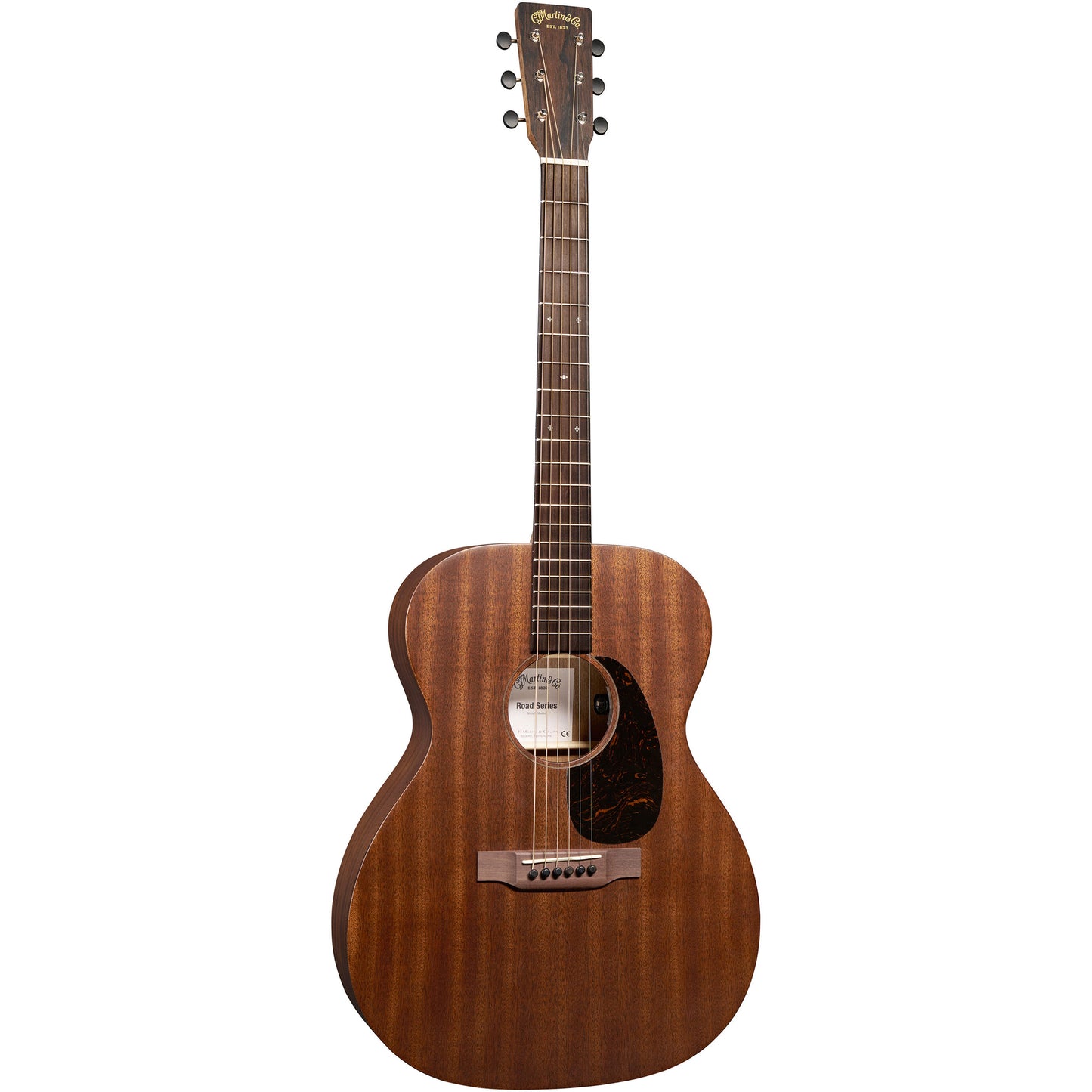 Martin 000-10E Retro Sapele Acoustic Electric Guitar - Dark Mahogany