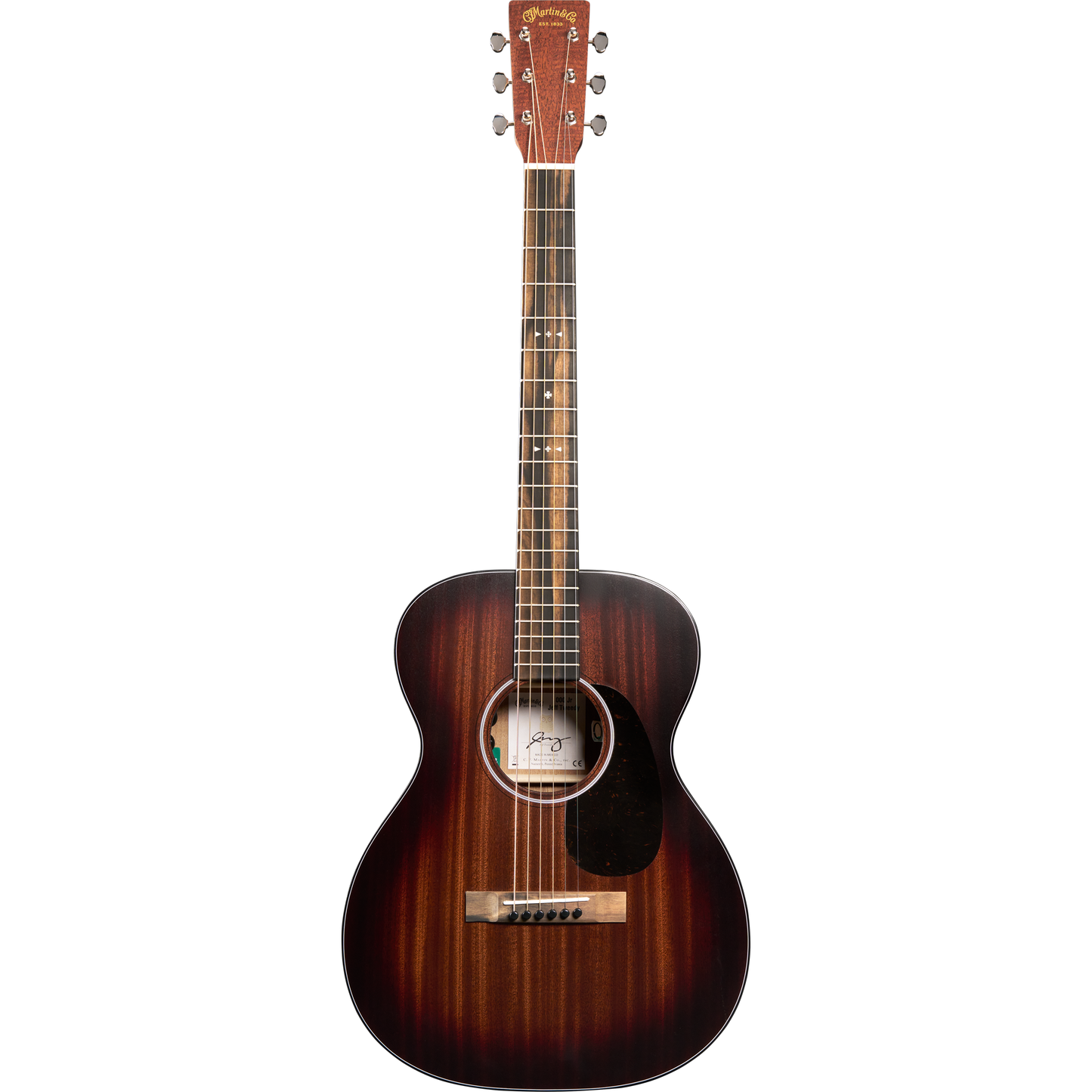 Martin 000 Jr E Jeff Tweedy Acoustic Electric Guitar - Dark Mahogany