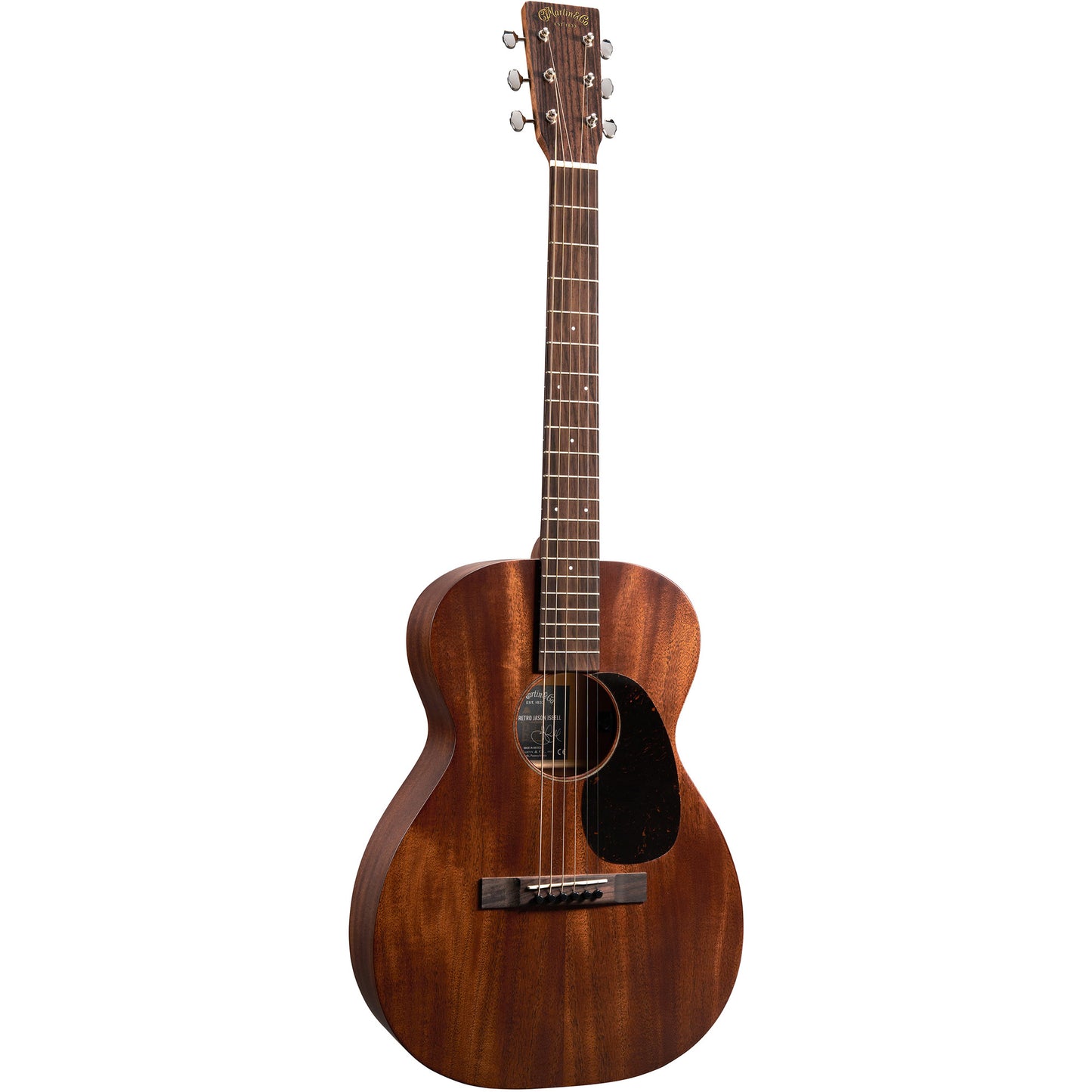 Martin 0-10E Retro Jason Isbell Acoustic Electric Guitar - Dark Mahogany
