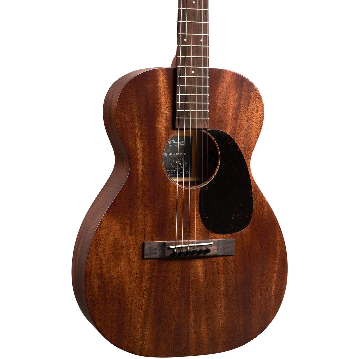 Martin 0-10E Retro Jason Isbell Acoustic Electric Guitar - Dark Mahogany
