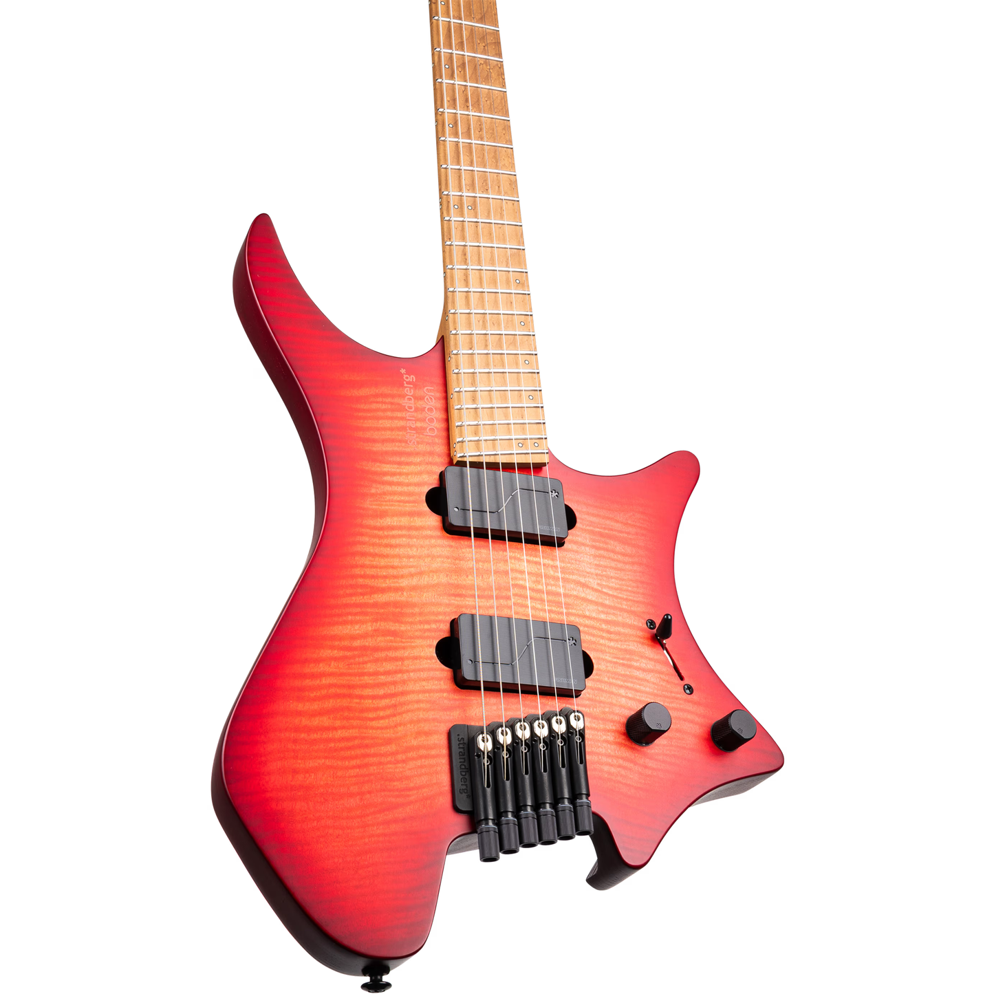 Strandberg Boden Original N2.6 Electric Guitar - Sunset Coral Burst Satin