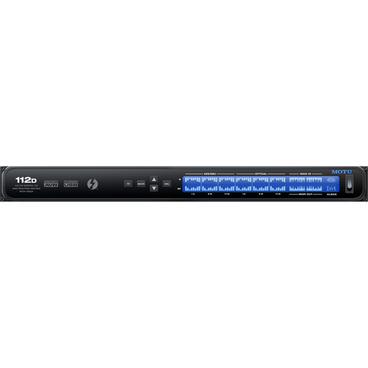 MOTU 112D 112-channel Thunderbolt Audio Interface