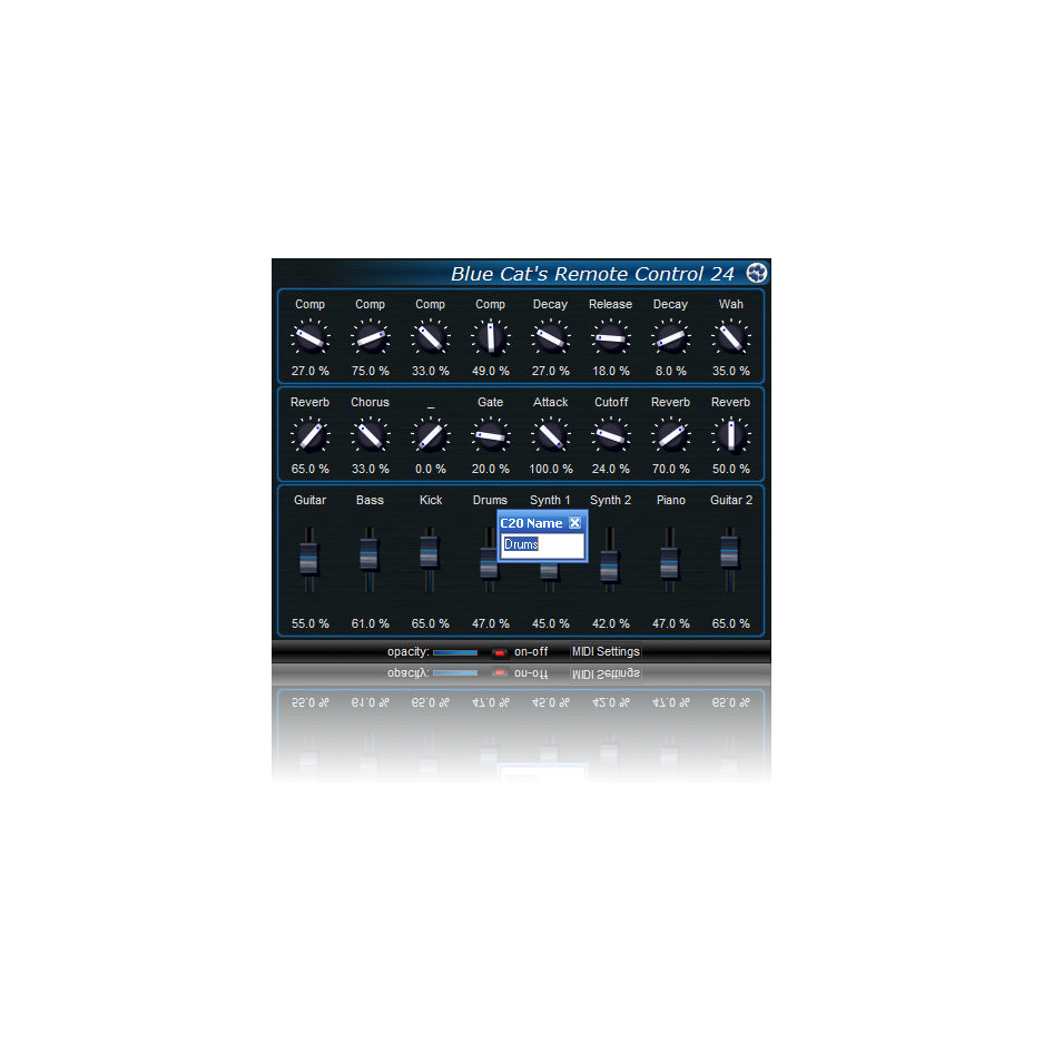 Blue Cat Audio Remote Control Plug-in