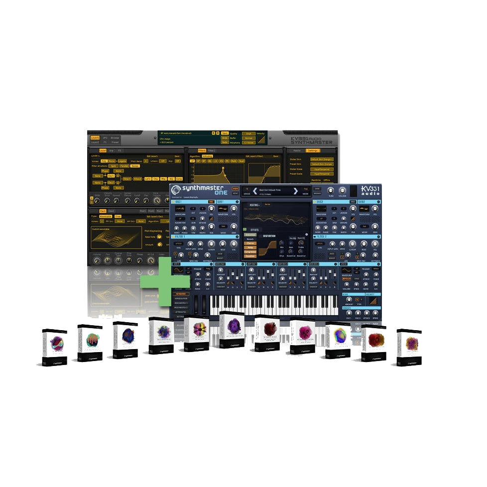 KV331 Audio SynthMaster Everything Bundle (Upgrade from SynthMaster One)