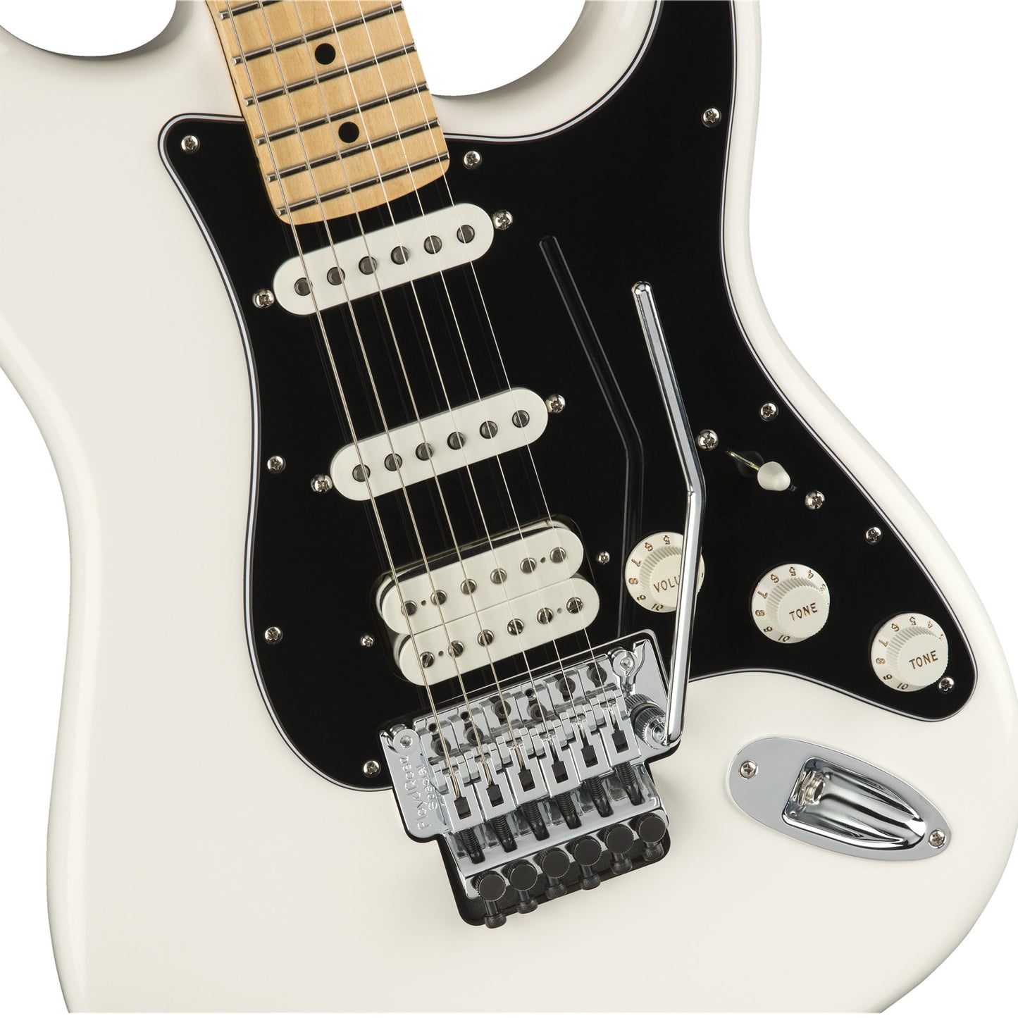 Fender Player Stratocaster HSS - Floyd Rose - Maple Fingerboard - Polar White