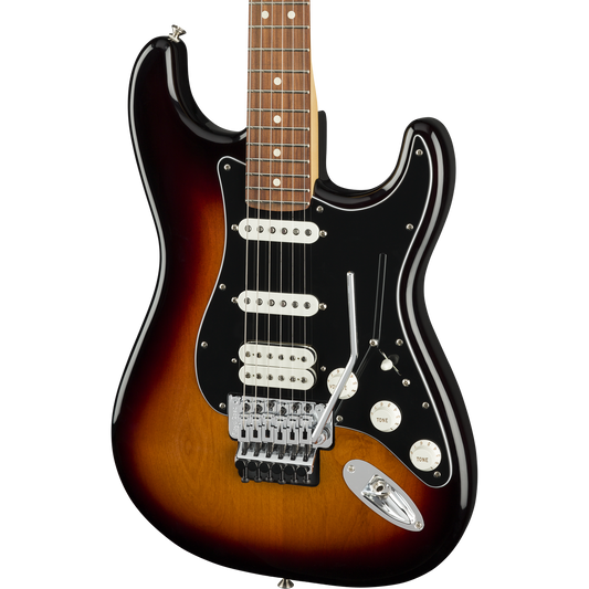 Fender Player Stratocaster® with Floyd Rose® Electric Guitar, 3-Color Sunburst