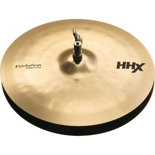 Sabian 15" HHX Evolution Hi-Hat Cymbals, Brilliant Finish