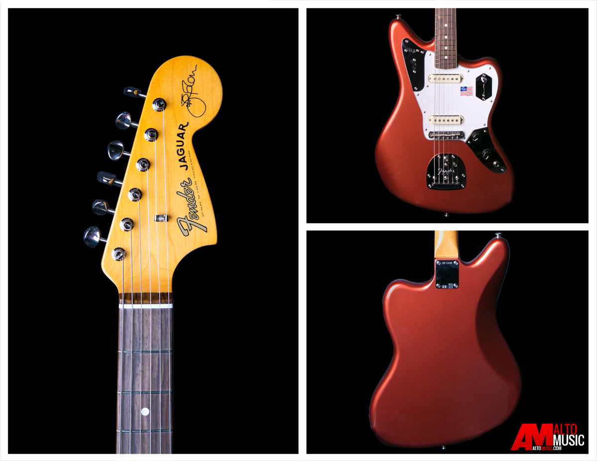 Fender Johnny Marr Jaguar Rosewood Fingerboard Metallic KO w/ Case