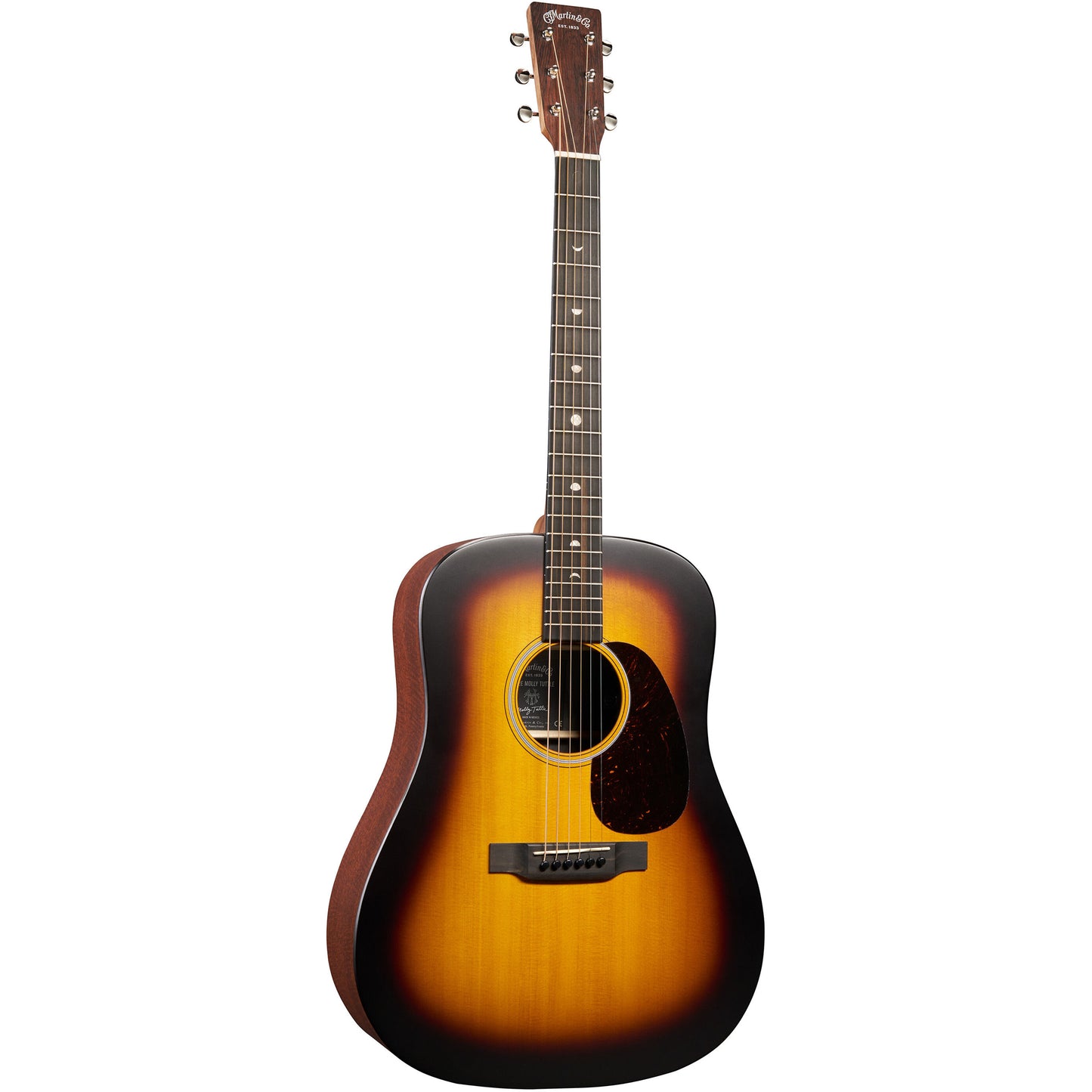 Martin D-X2E Molly Tuttle X Series Acoustic Electric Guitar - Vintage Sunburst