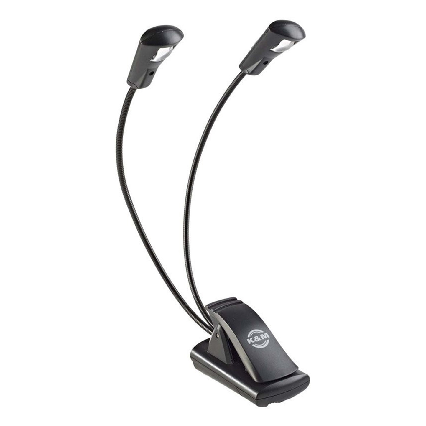 K&M 12243 Music Stand Light - Dual Head - 1 LED Flexlight