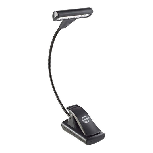 K&M 12247 Music Stand Light-T-Head-8 LED Flexlight
