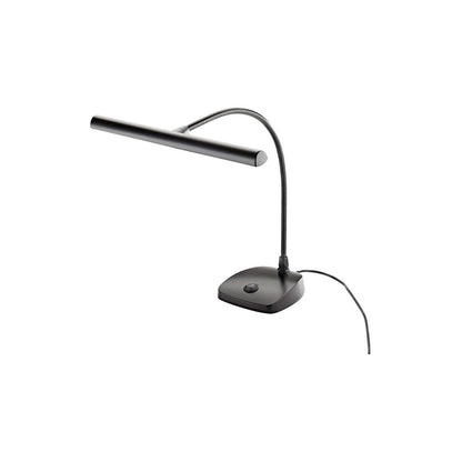 K&M 12297 LED Piano Lamp in Black