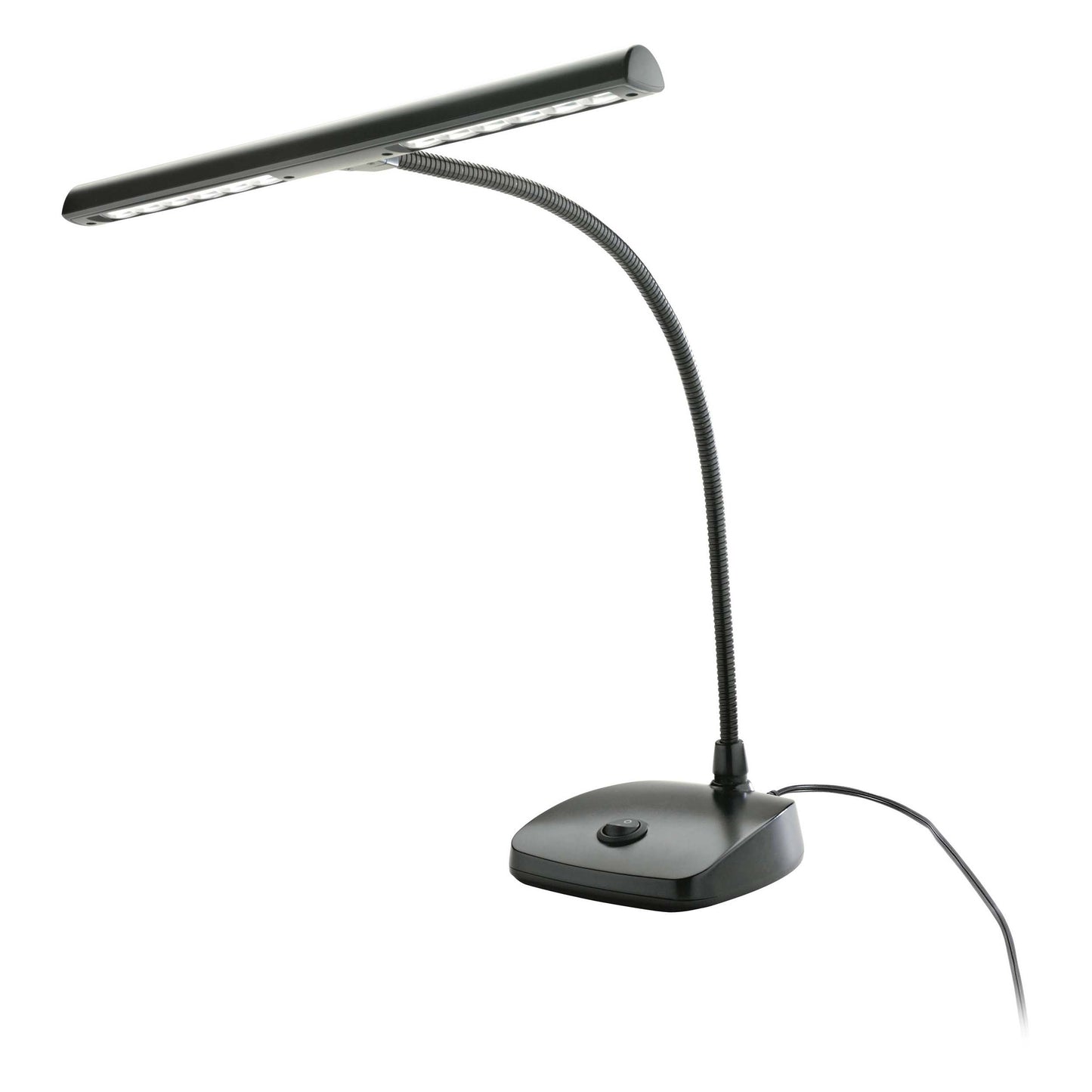 K&M 12297 LED Piano Lamp in Black